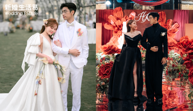 譚杏藍婚禮細節大公開｜一文看清中西婚宴場地、喜帖、婚紗禮服、婚禮珠寶、喜帖等詳情【持續更新】